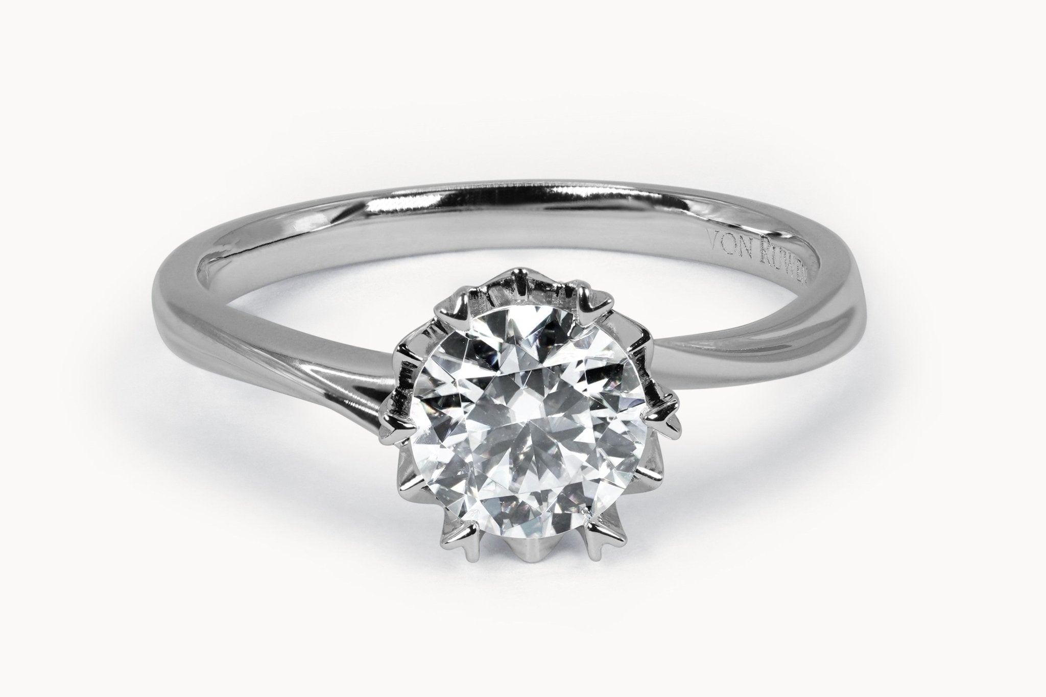 Shooting Star Ring – Hochwertiger Schmuck: Ring mit Lab Grown Diamant in 18K Gelbgold von VON RUWEN GmbH